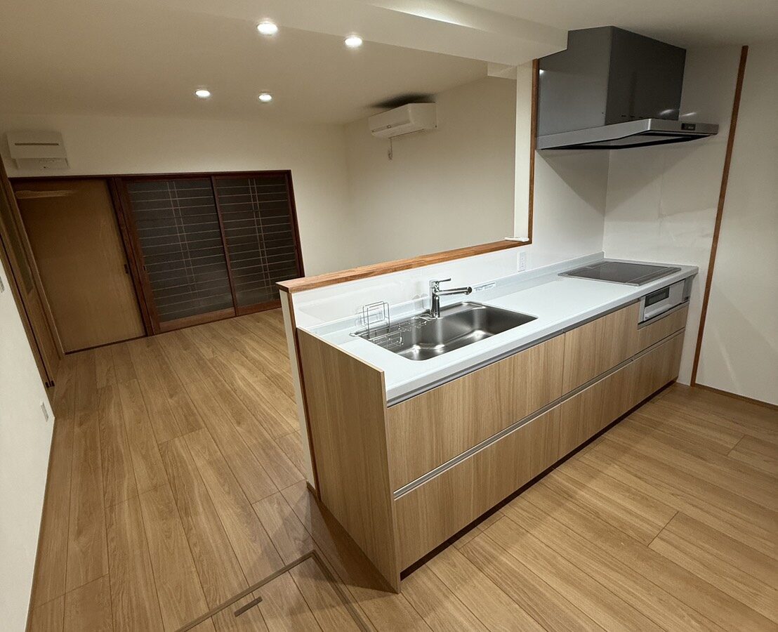 勝手口をリノベーション